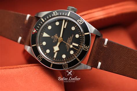 leather straps for tudor bb58.